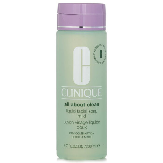 CLINIQUE - All About Clean Liquid Facial Soap Mild - Dry Combination Skin(Random Packaging)