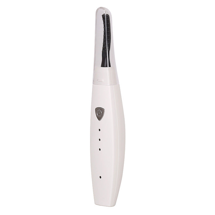 Electric Heated Eyelash Curler USB Rechargeable Eyelashes Curler Quick Heating Natural Eyelash Curler Long Lasting Makeu
