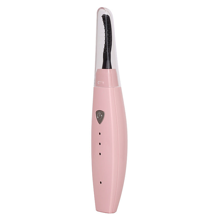 Electric Heated Eyelash Curler USB Rechargeable Eyelashes Curler Quick Heating Natural Eyelash Curler Long Lasting Makeu