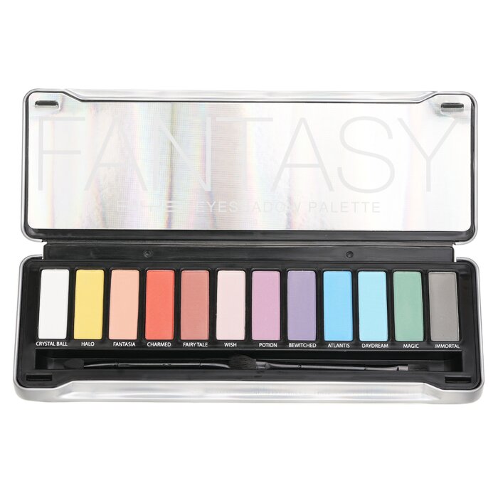 BYS - Eyeshadow Palette (12x Eyeshadow, 2x Applicator) 12g/0.42oz