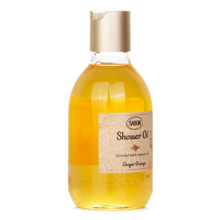 SABON - Shower Oil - Ginger Orange (Plastic Bottle)