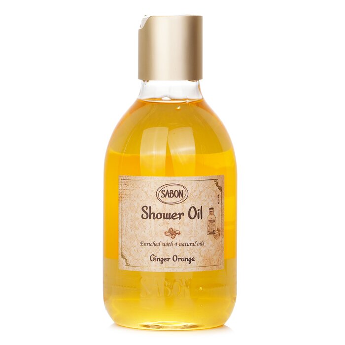 SABON - Shower Oil - Ginger Orange (Plastic Bottle)