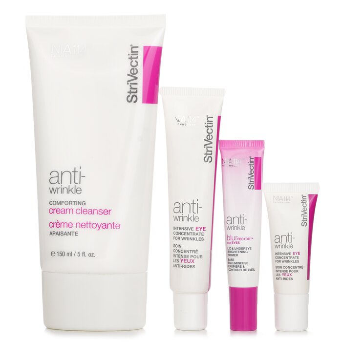 STRIVECTIN - Skin Transforming Collection (Full Size Trio):  Cleanser 150ml + Eye Concentrate (30ml+7ml) + Eyes Primer 10ml
