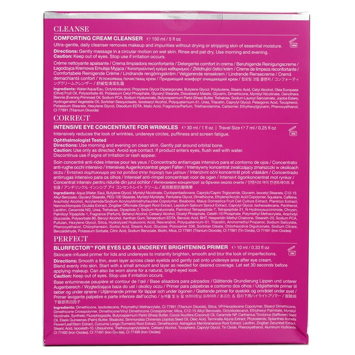 STRIVECTIN - Skin Transforming Collection (Full Size Trio):  Cleanser 150ml + Eye Concentrate (30ml+7ml) + Eyes Primer 10ml