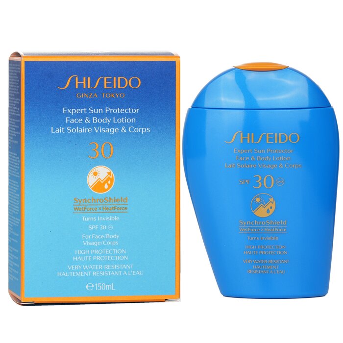 SHISEIDO - Expert Sun Protector SPF 30 UVA Face & Body Lotion (Turns Invisible, High Protection & Very Water-Resistant)