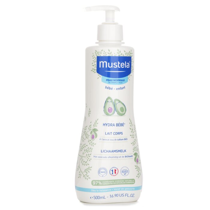 MUSTELA - Hydra-Bebe Body Lotion With Organic Avocado - Normal Skin