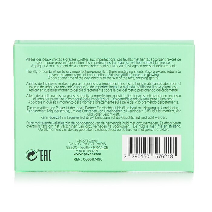 PAYOT - Pate Grise Papiers Matifiants Emergency Anti Shine Sheet
