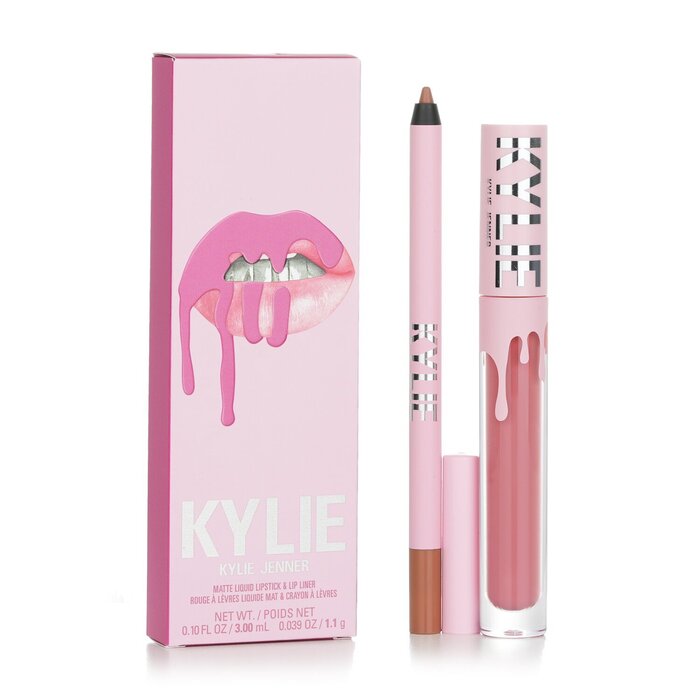 KYLIE BY KYLIE JENNER - Matte Lip Kit: Matte Liquid Lipstick 3ml + Lip Liner 1.1g 2pcs