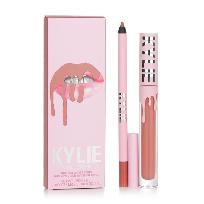 KYLIE BY KYLIE JENNER - Matte Lip Kit: Matte Liquid Lipstick 3ml + Lip Liner 1.1g 2pcs