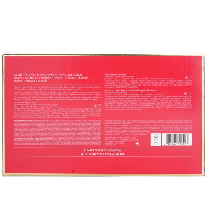 ESTEE LAUDER - More of What You Love Coffret: ANR (30ml + 7ml) + Eye Cream (15ml + 5ml) + Revitalizing Supreme (30ml + 7ml)