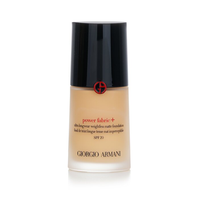 GIORGIO ARMANI - Power Fabric+ Ultra Longwear Weightless Matte Foundation SPF 20 30ml/1oz