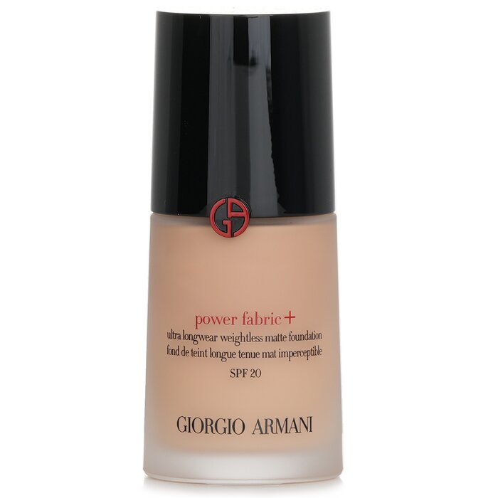 GIORGIO ARMANI - Power Fabric+ Ultra Longwear Weightless Matte Foundation SPF 20 30ml/1oz