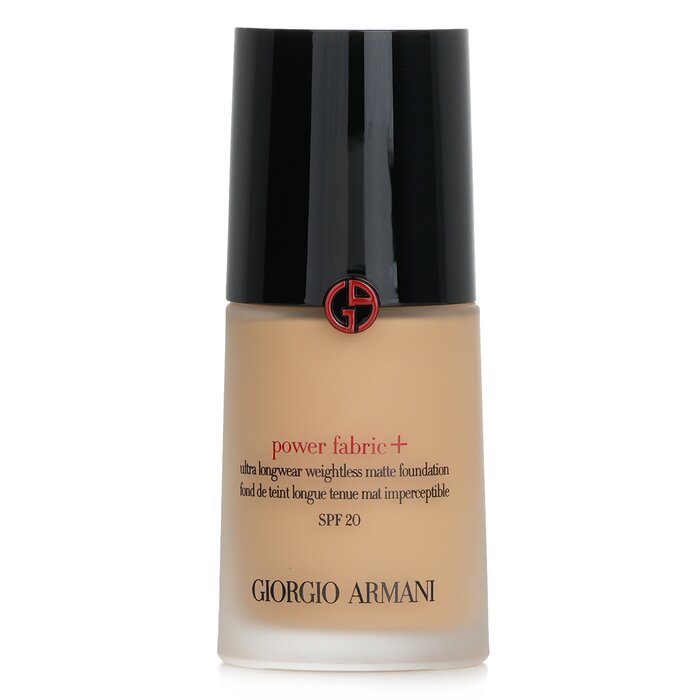 GIORGIO ARMANI - Power Fabric+ Ultra Longwear Weightless Matte Foundation SPF 20 30ml/1oz