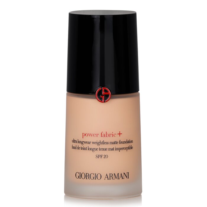 GIORGIO ARMANI - Power Fabric+ Ultra Longwear Weightless Matte Foundation SPF 20 30ml/1oz