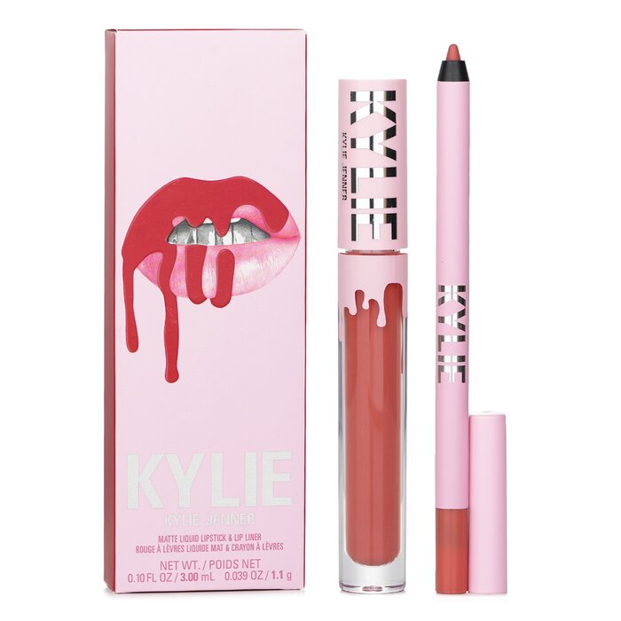 KYLIE BY KYLIE JENNER - Matte Lip Kit: Matte Liquid Lipstick 3ml + Lip Liner 1.1g 2pcs