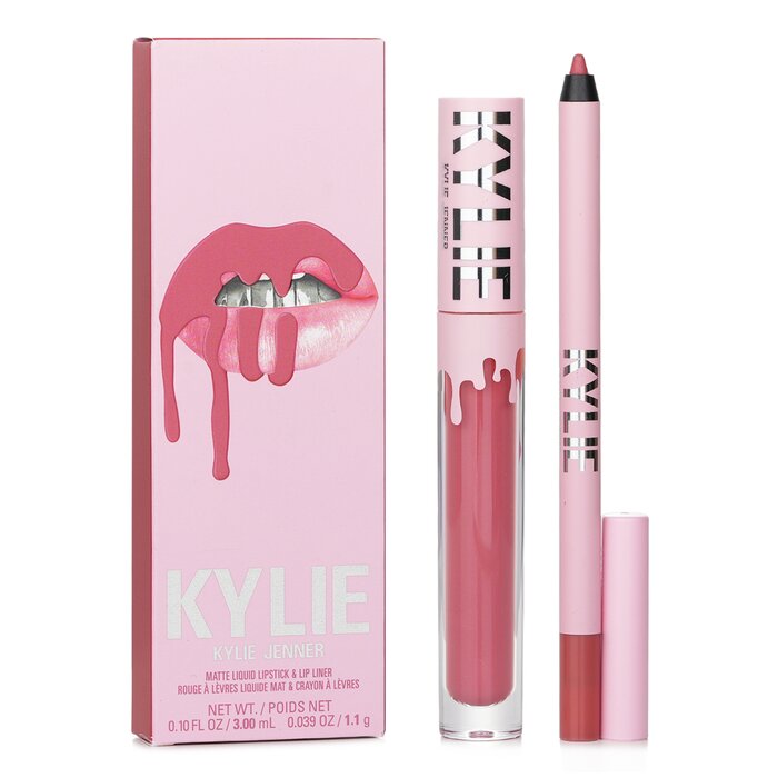 KYLIE BY KYLIE JENNER - Matte Lip Kit: Matte Liquid Lipstick 3ml + Lip Liner 1.1g 2pcs