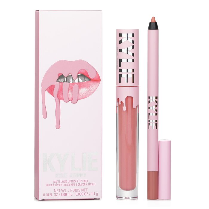 KYLIE BY KYLIE JENNER - Matte Lip Kit: Matte Liquid Lipstick 3ml + Lip Liner 1.1g 2pcs