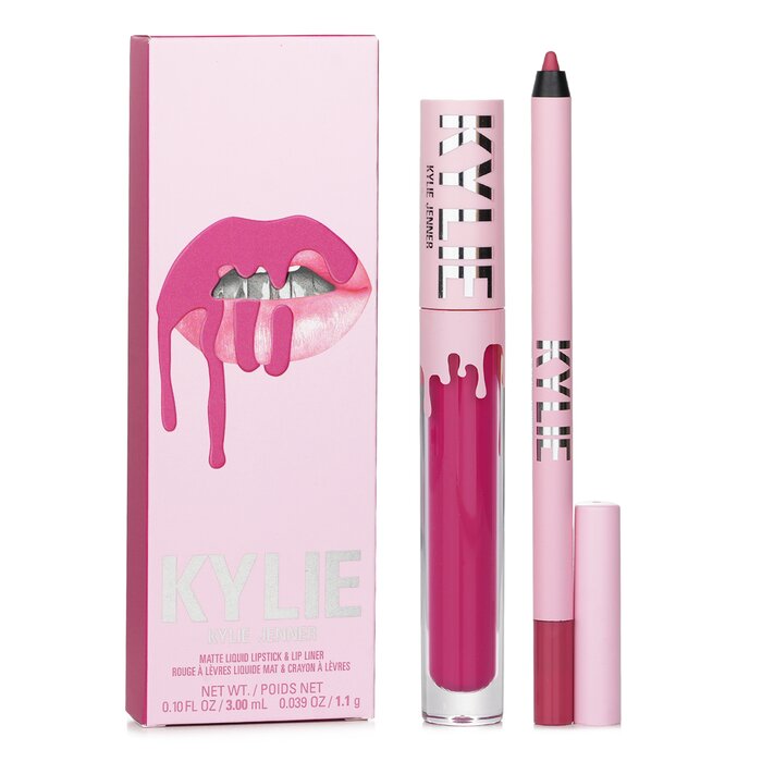 KYLIE BY KYLIE JENNER - Matte Lip Kit: Matte Liquid Lipstick 3ml + Lip Liner 1.1g 2pcs