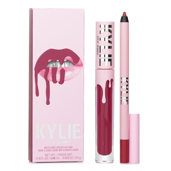KYLIE BY KYLIE JENNER - Matte Lip Kit: Matte Liquid Lipstick 3ml + Lip Liner 1.1g 2pcs