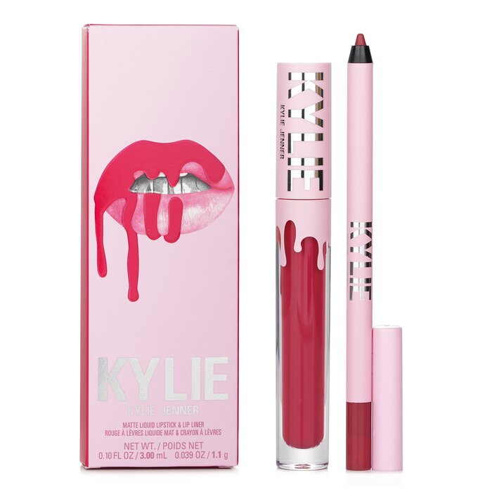 KYLIE BY KYLIE JENNER - Matte Lip Kit: Matte Liquid Lipstick 3ml + Lip Liner 1.1g 2pcs