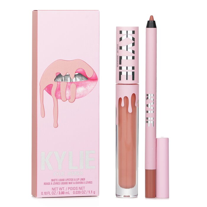 KYLIE BY KYLIE JENNER - Matte Lip Kit: Matte Liquid Lipstick 3ml + Lip Liner 1.1g 2pcs