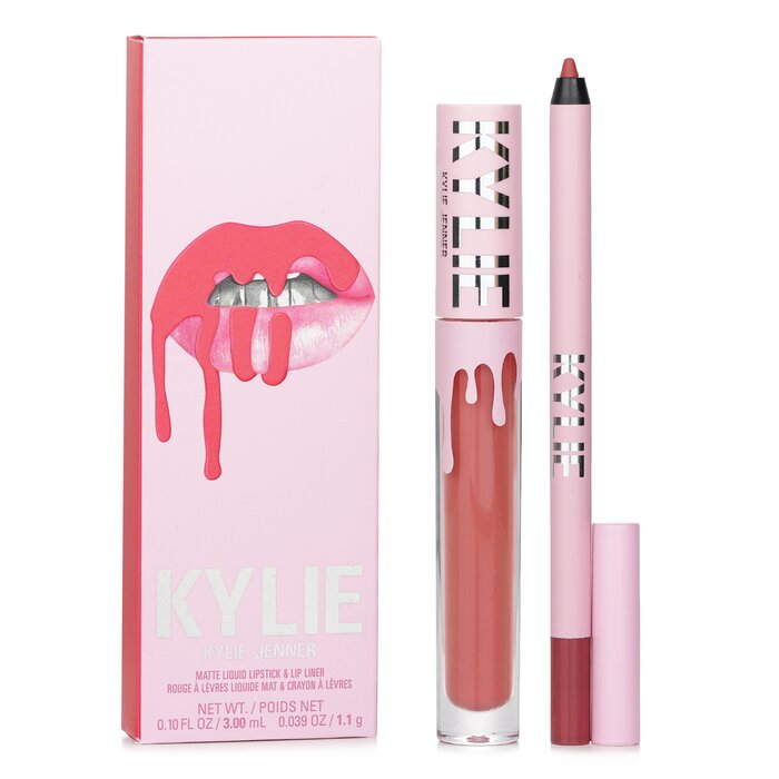 KYLIE BY KYLIE JENNER - Matte Lip Kit: Matte Liquid Lipstick 3ml + Lip Liner 1.1g 2pcs