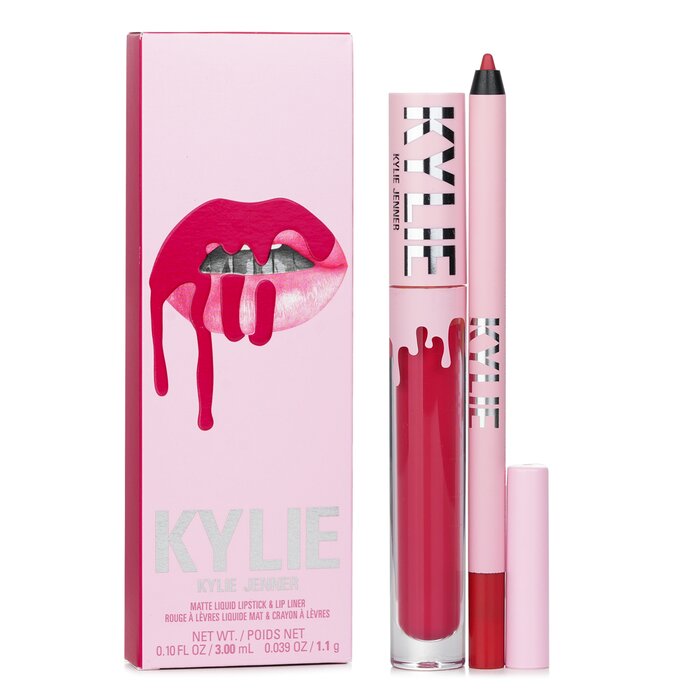 KYLIE BY KYLIE JENNER - Matte Lip Kit: Matte Liquid Lipstick 3ml + Lip Liner 1.1g 2pcs