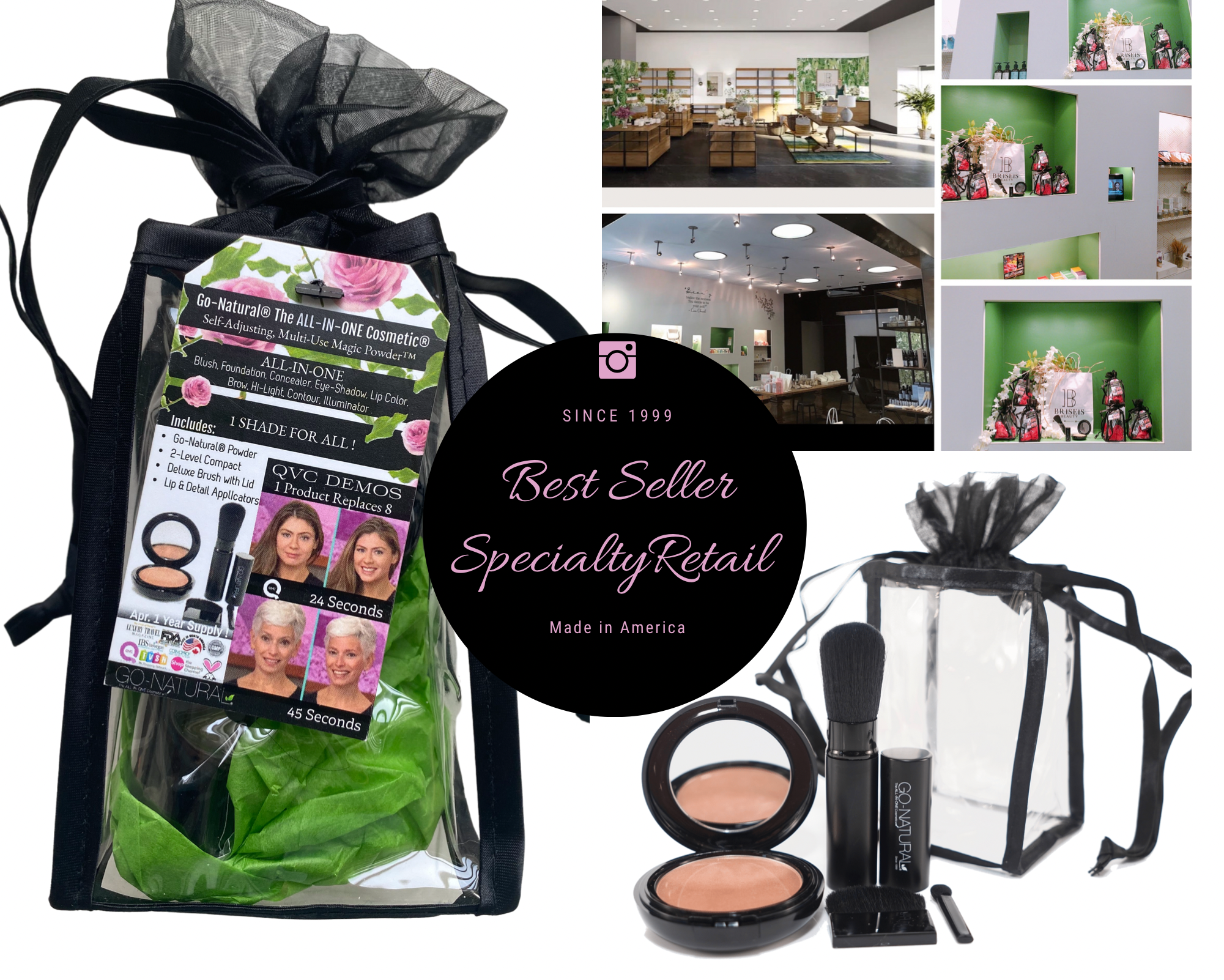Wholesale Cases - Bundle Offers - GO-NATURAL® ALL-IN-ONE® Powder - Travel Gift Sets - LARGE