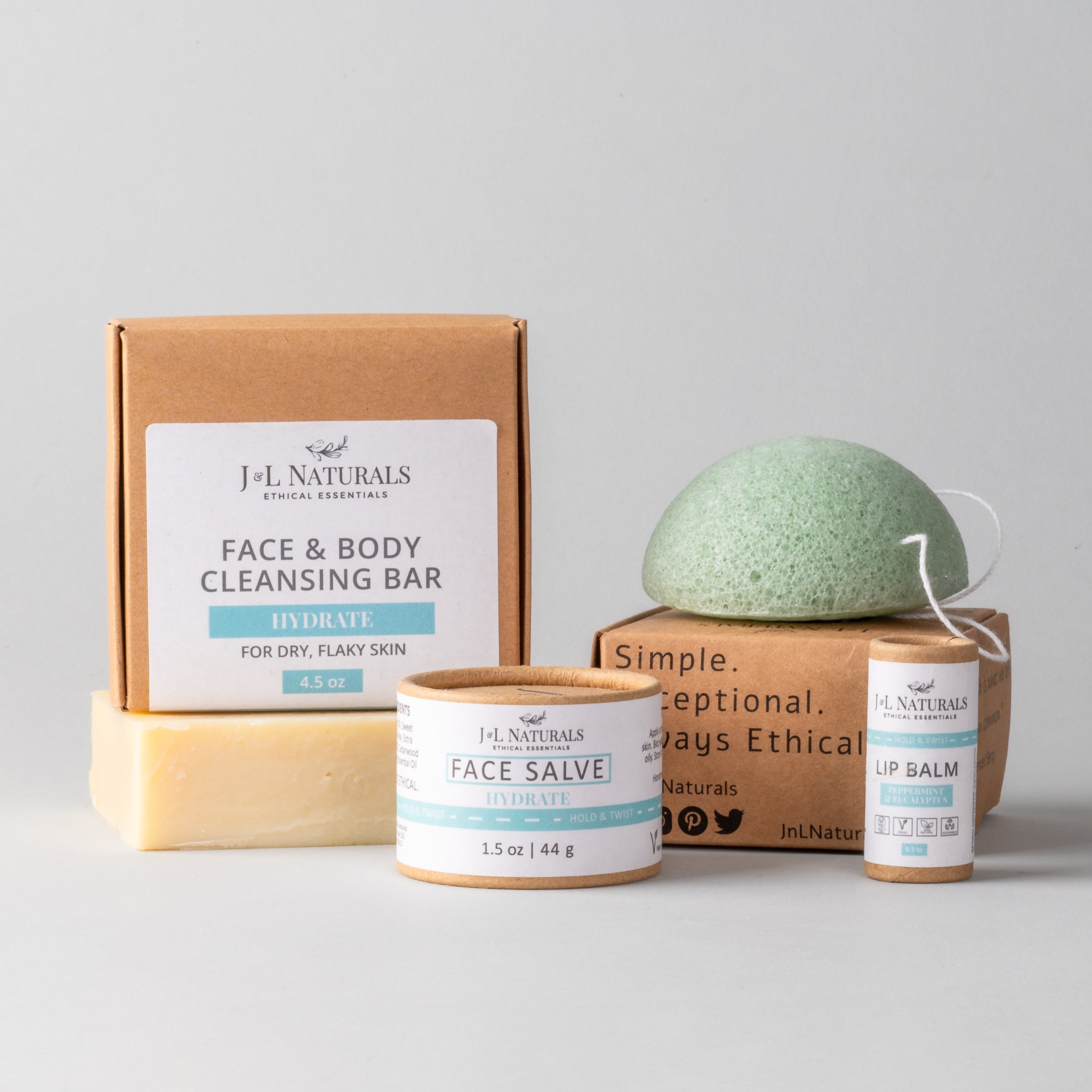 Essentials Skin Regimen Kit (4-Piece Set)
