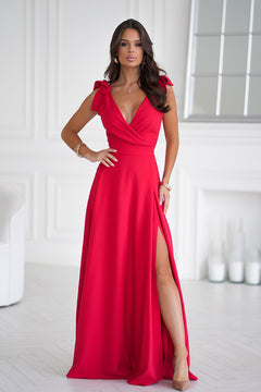 Long dress Bicotone