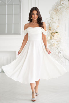 Evening dress Bicotone