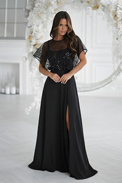 Long dress Bicotone