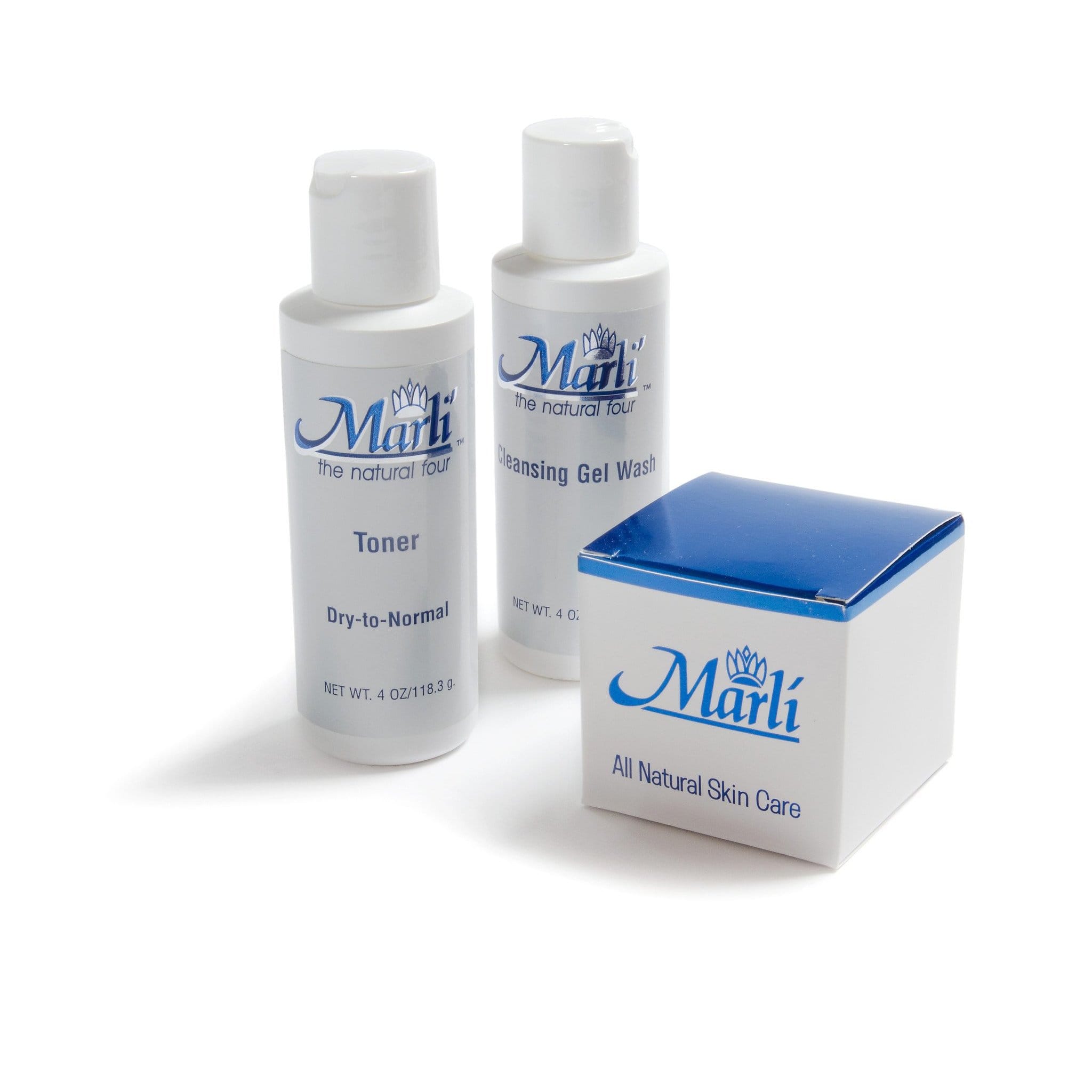 Rapid Wrinkle Erase Marli Complete Skin Care Kit (With Rapid Wrinkle Erase Cream, Collagen Facial Cleanser Gel, & pH Bal