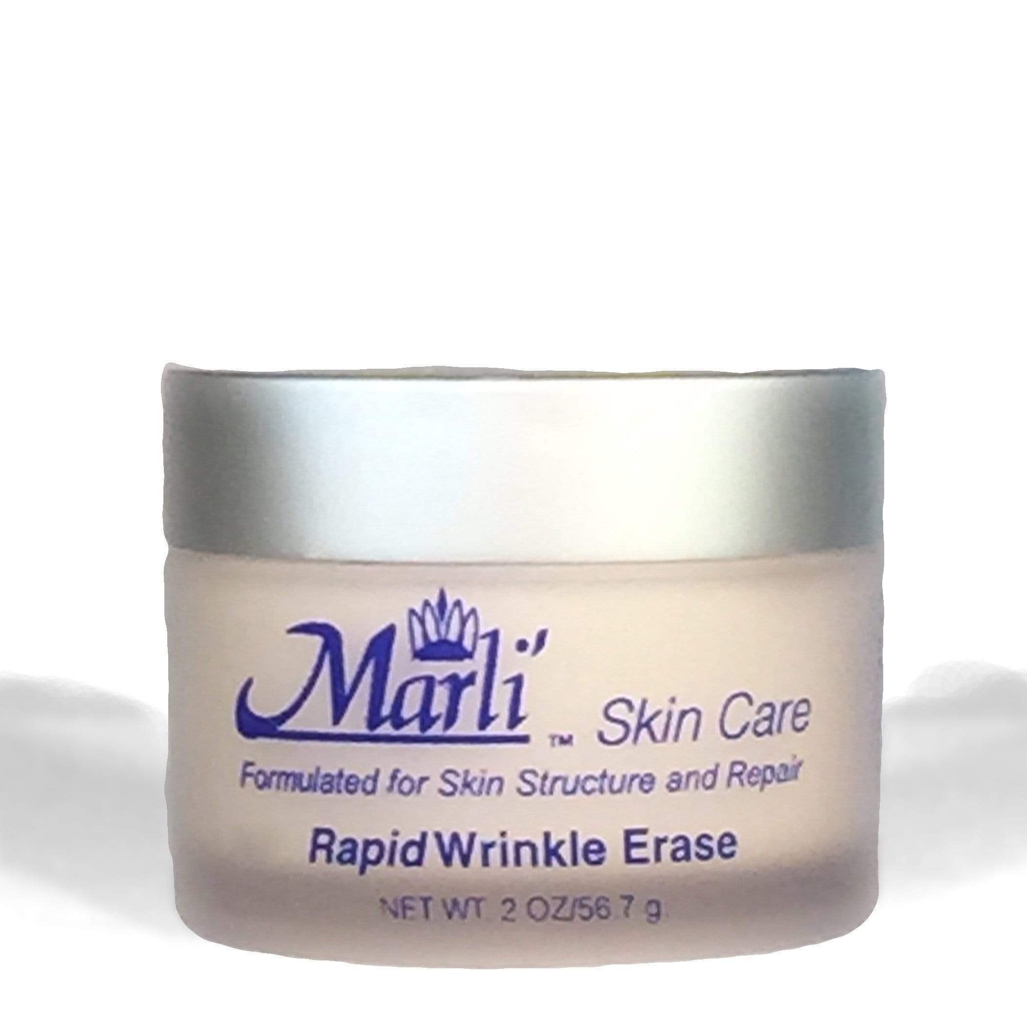 Rapid Wrinkle Erase Marli Complete Skin Care Kit (With Rapid Wrinkle Erase Cream, Collagen Facial Cleanser Gel, & pH Bal